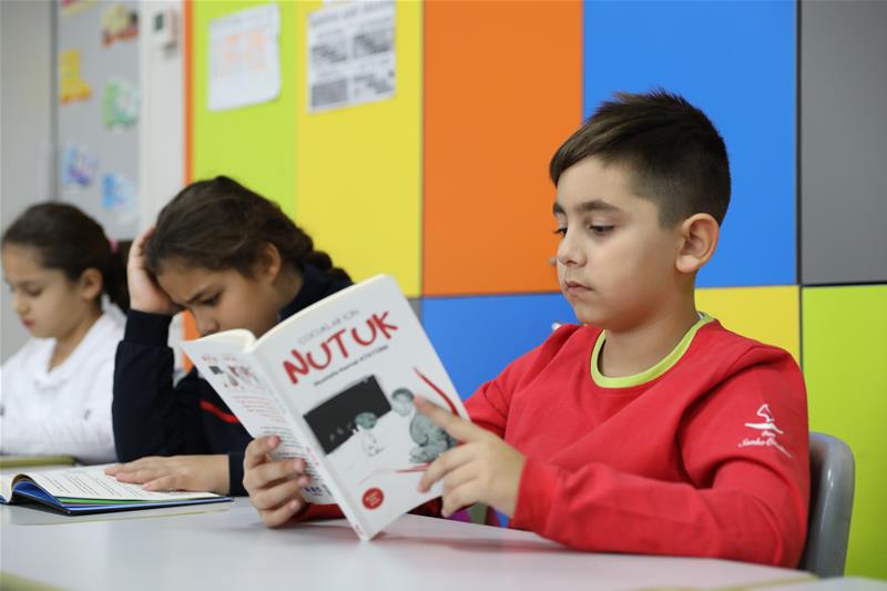 Teknolojik gelişmelerin kitaplara rakip olduğu dünyamızda kitapların önemini öğrencilerimize kazandırmak amacıyla düzenlediğimiz “Okuma Zamanı” etkinliği ilko..