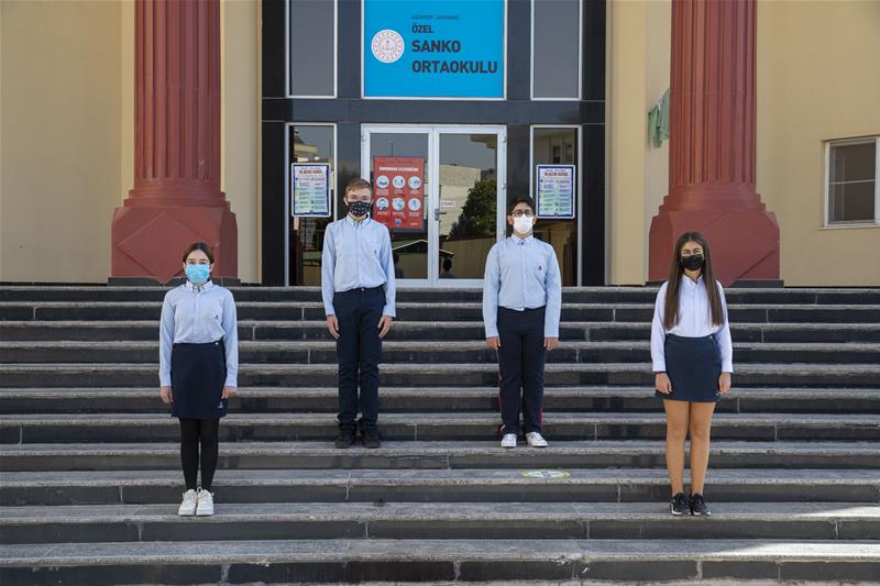 SANKO Okulları öğrencilerinin projeleri, online düzenlenen “14. TÜBİTAK Ortaokul Öğrencileri Araştırma Projeleri Yarışması” Bölgesel Proje Değerlendirmel..